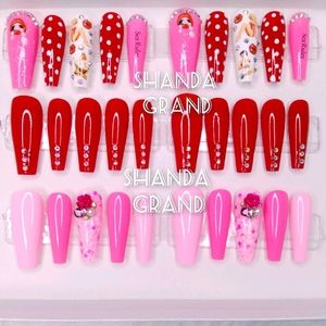 Triple Lux Box Press-On Nail Sets(Coffin Shape)